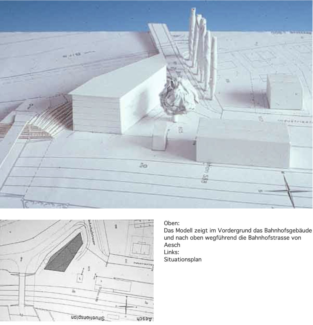 Modell und Plan