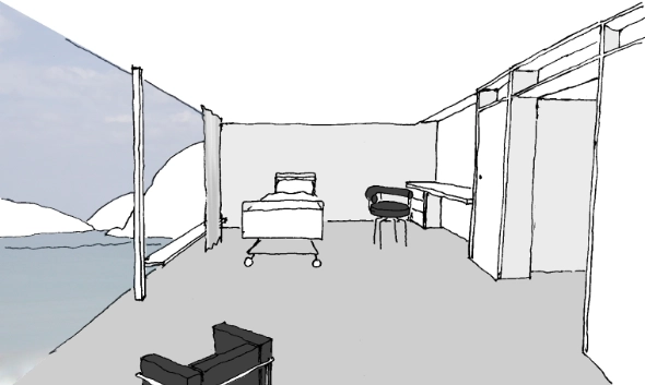 Patientenzimmer
