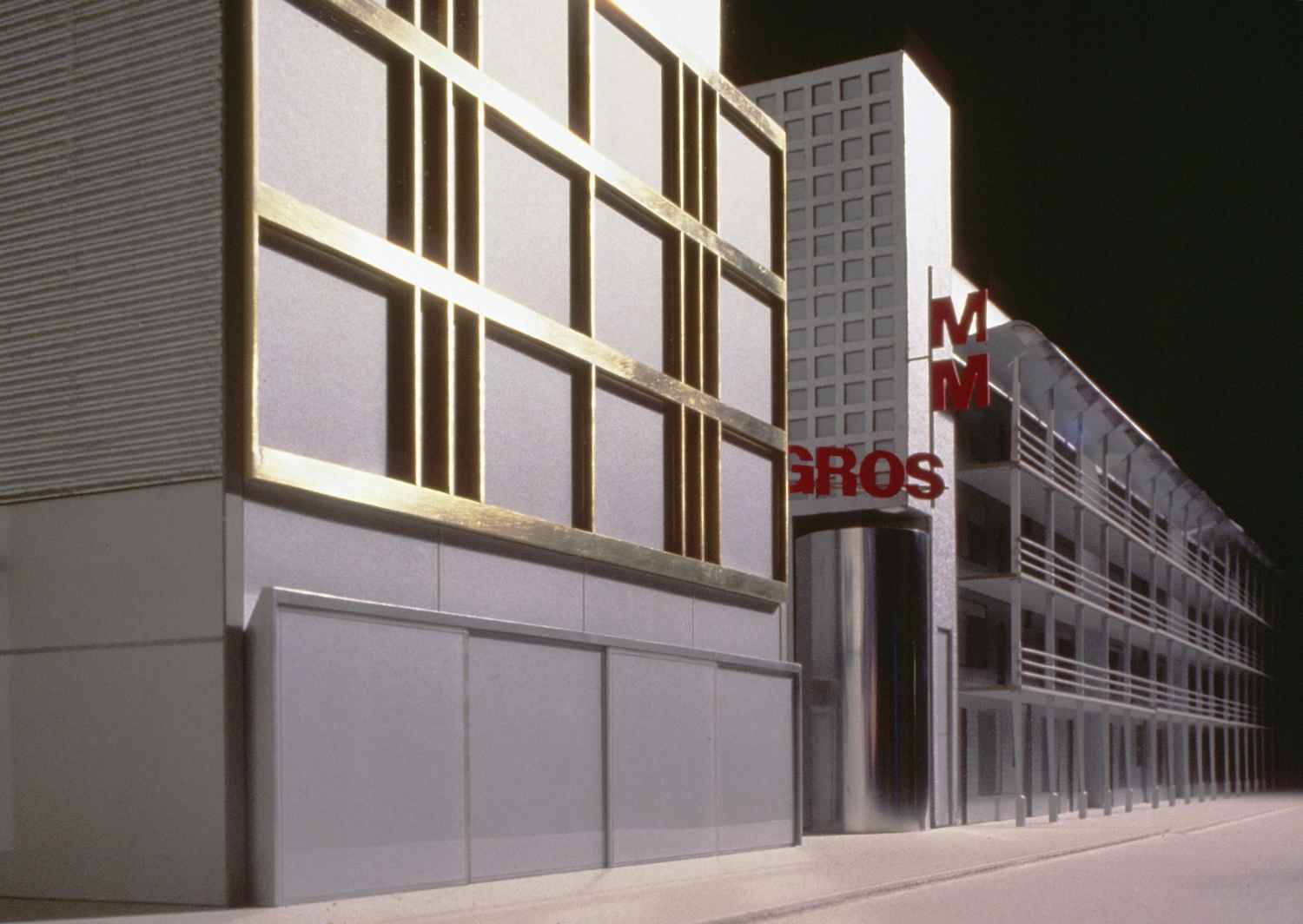 Modellansicht Ecke Efringerstrasse